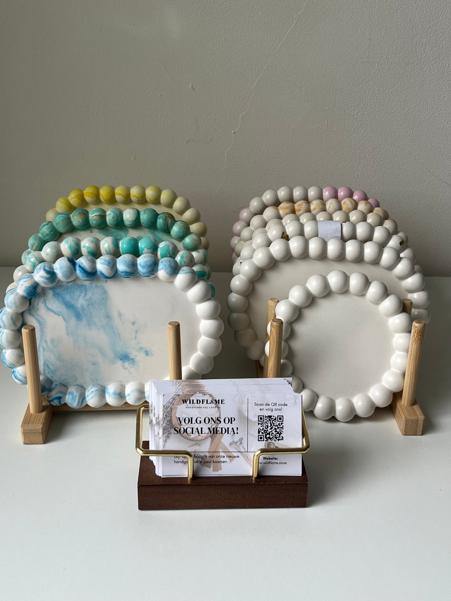 Sieraden bubbelbord blauw 💙