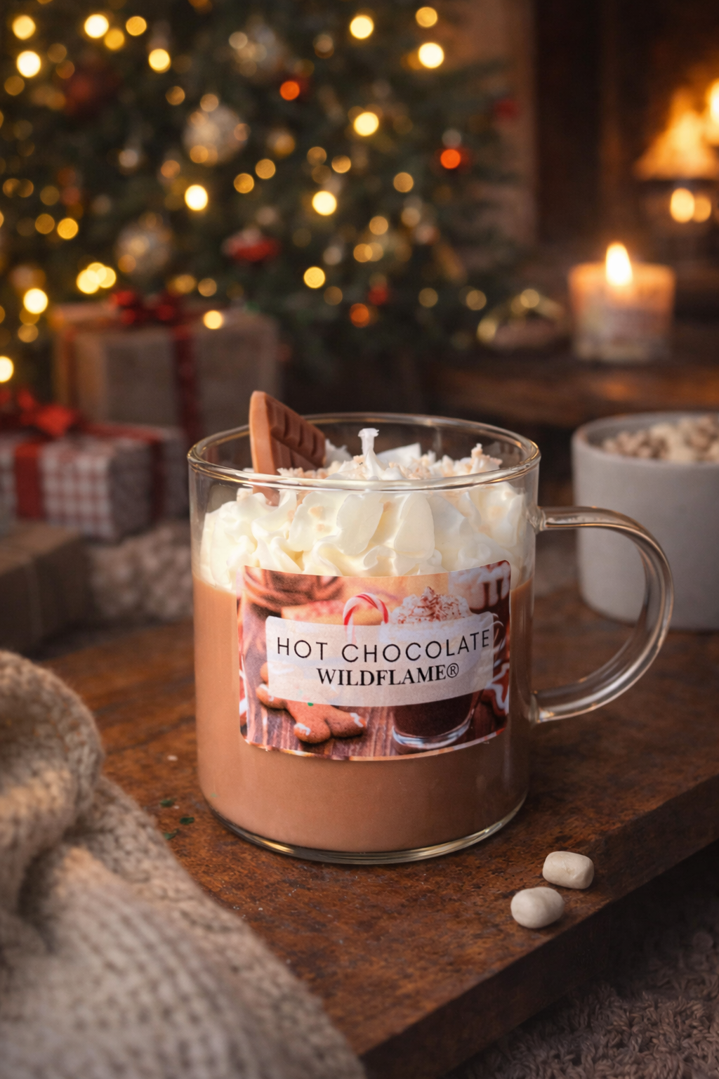 Warme chocolademelk| Kerst geurkaars🍫