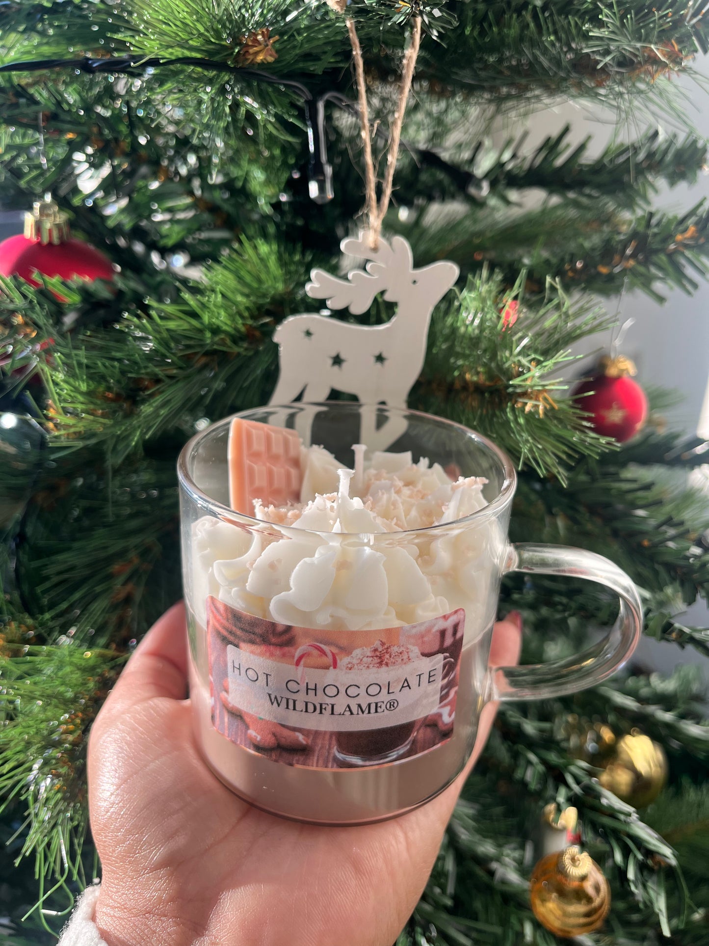 Warme chocolademelk| Kerst geurkaars🍫