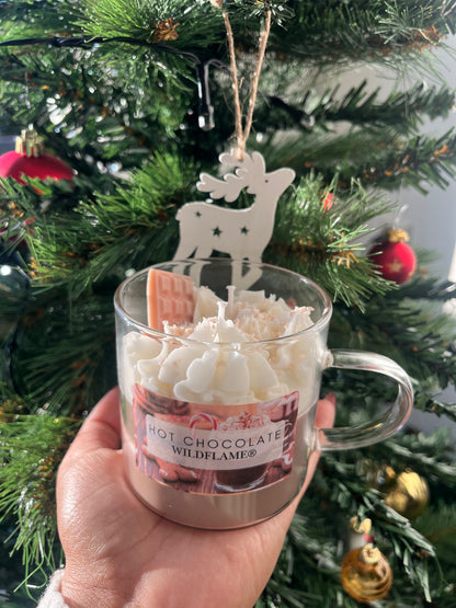 Warme chocolademelk| Kerst geurkaars🍫