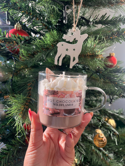 Warme chocolademelk| Kerst geurkaars🍫