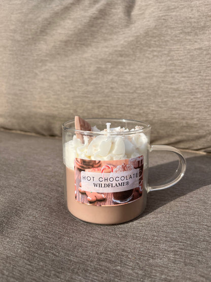 Warme chocolademelk| Kerst geurkaars🍫